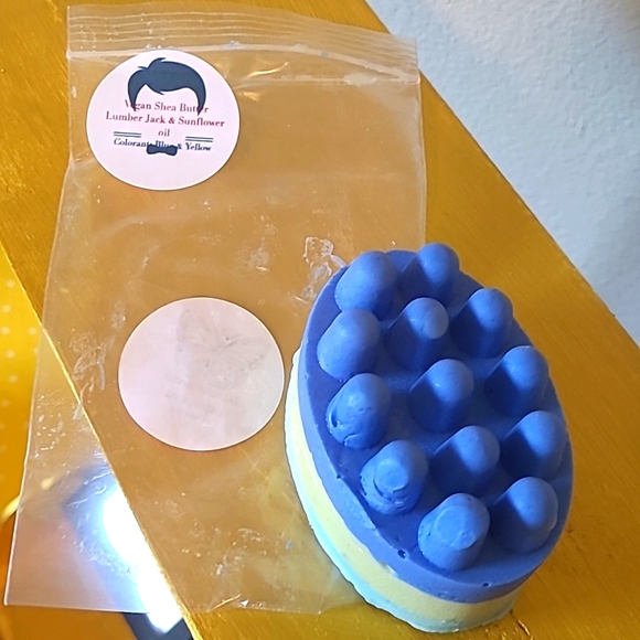 Mens 🧼Vegan Shea Butter Soap Handcrafted - Picture 1 of 6